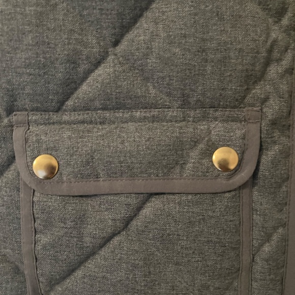 Jcrew gray puffer vest - PXS - Picture 5 of 6